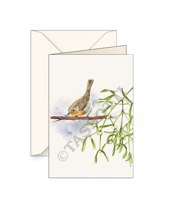 WithLoveSilver Orecchini A Gancio In Argento Sterling 925 Con Vischio E Nastro - Gioiello Natale