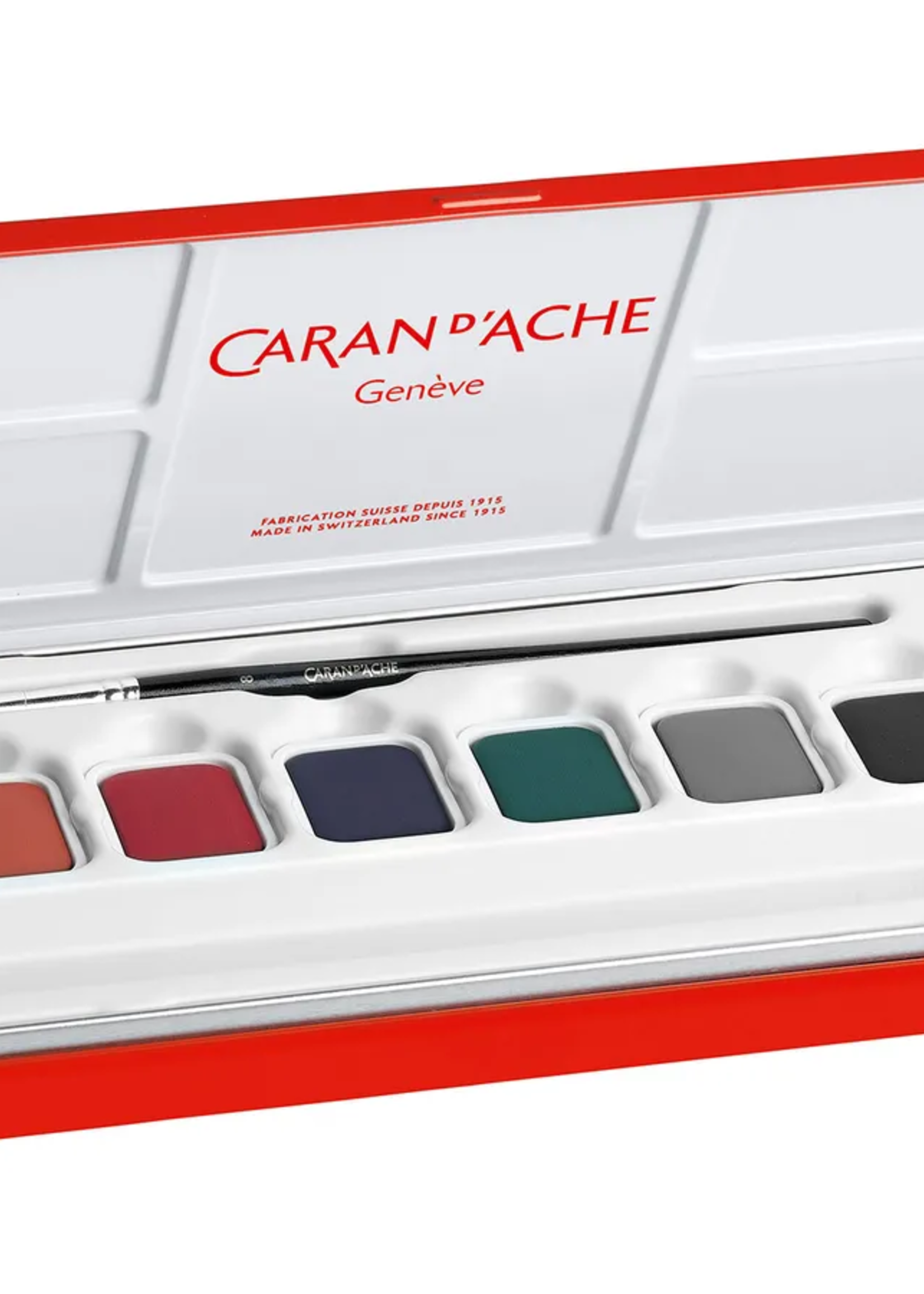 Caran d'Ache Metallschachtel Zu 8