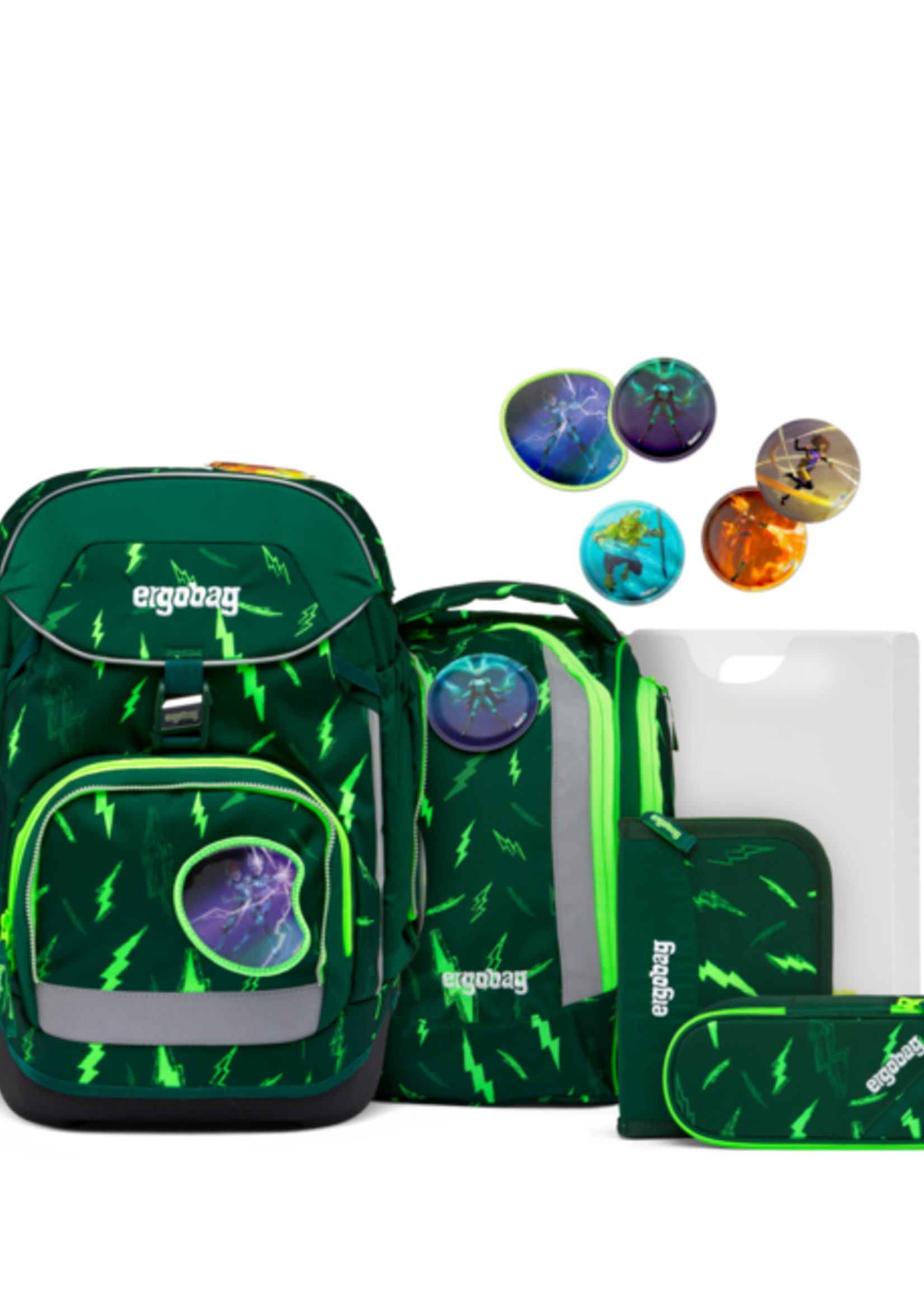 ERGOBAG Schulrucksack-Set Bärtastisch