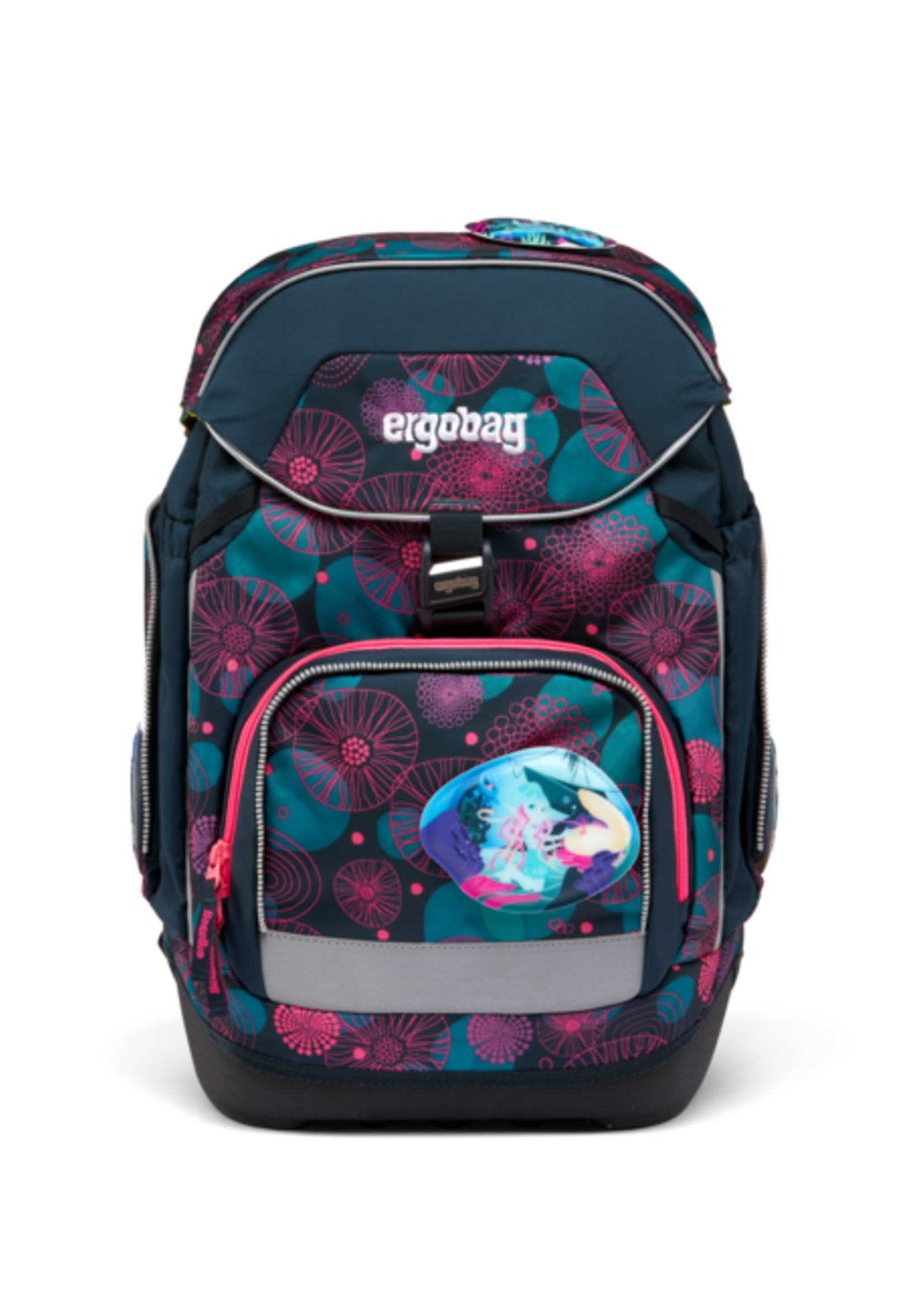 ERGOBAG ergobag Pack Schulrucksack-Set KorallBär