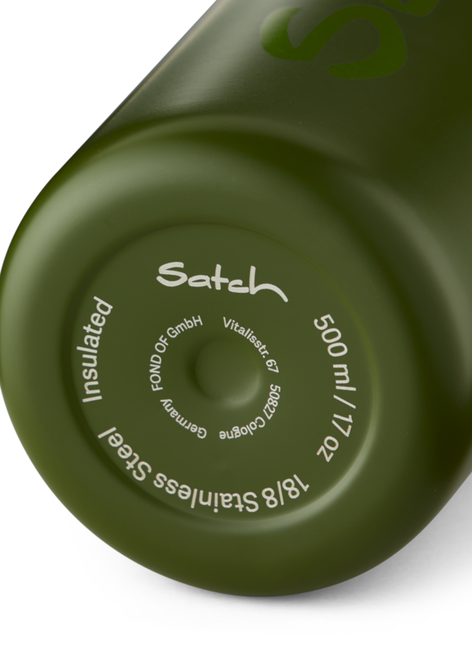 SATCH Trinkflasche Olive