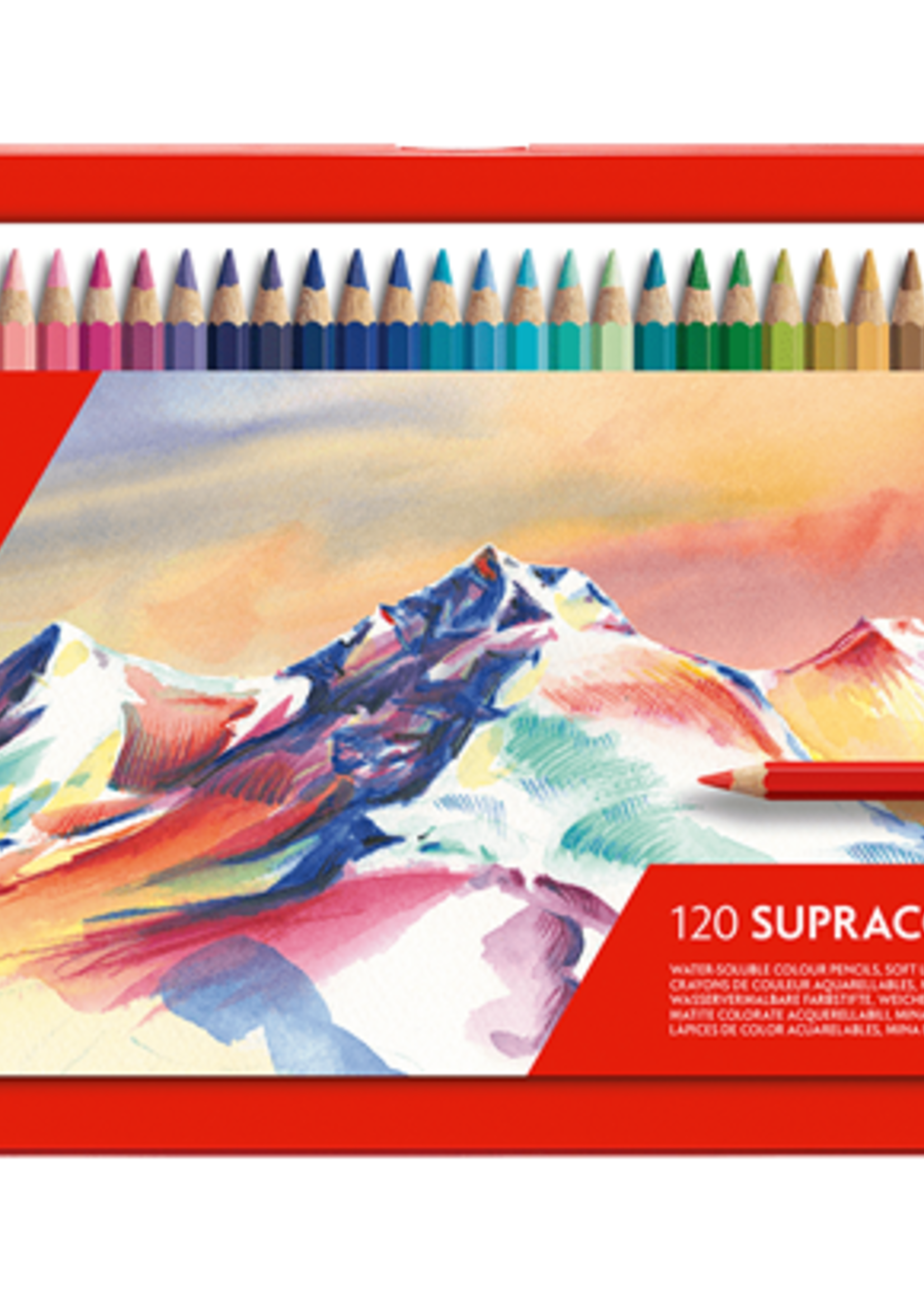 Caran d'Ache Farbstifte SUPRACOLOR 120 Stk Aquarelle