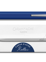 Caran d'Ache Roller 849  mit Etui Slim, blau