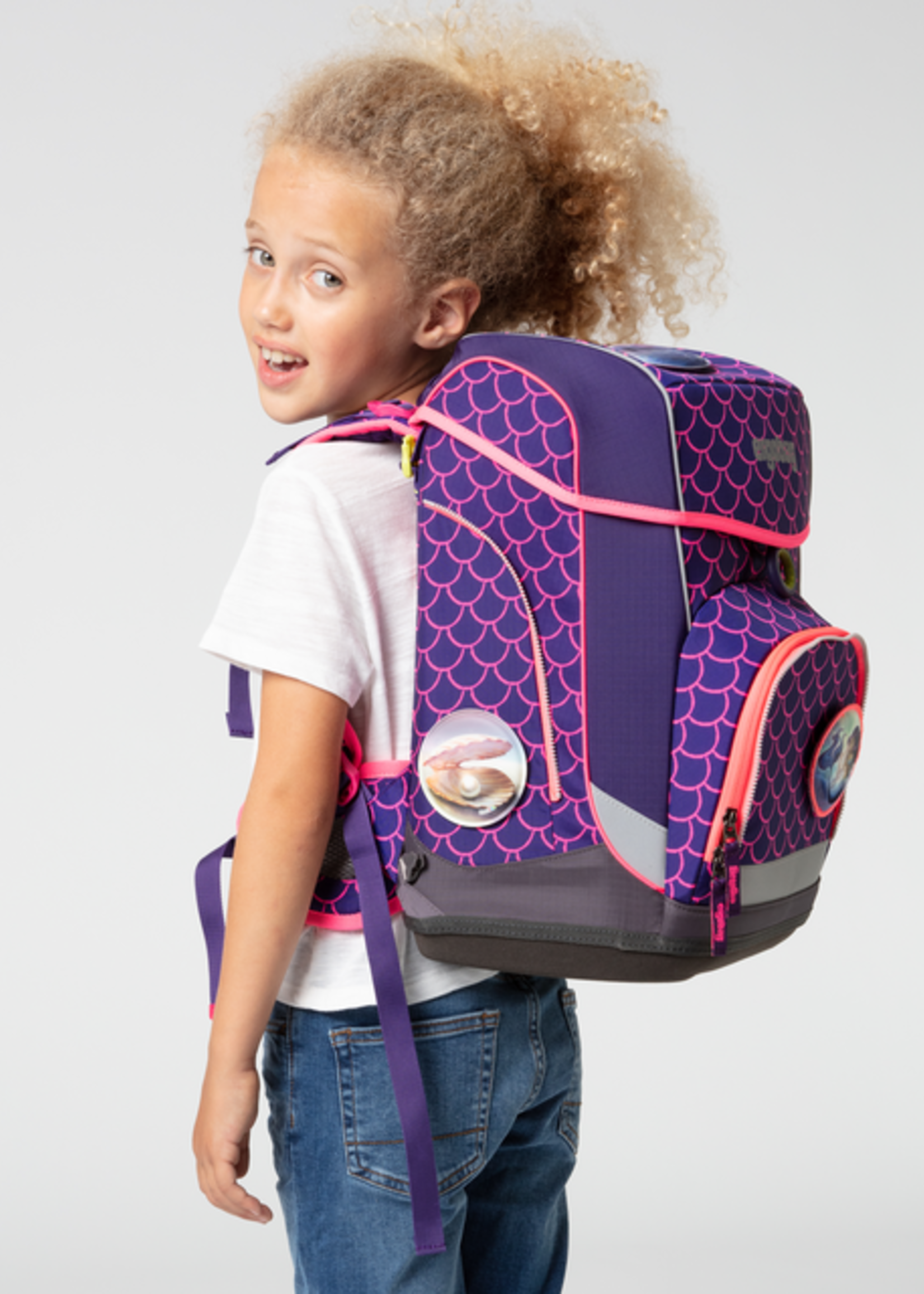 ERGOBAG Schultaschen-Set PerlentauchBär