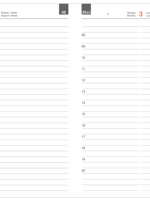 X47 Kalender - Papierhaus STÖGER Onlineshop