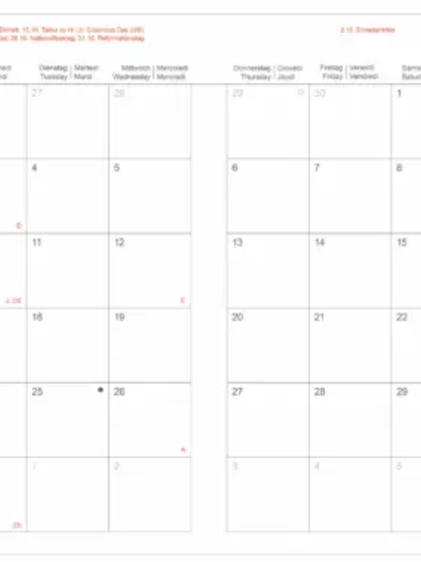 X47 Kalender - Papierhaus STÖGER Onlineshop