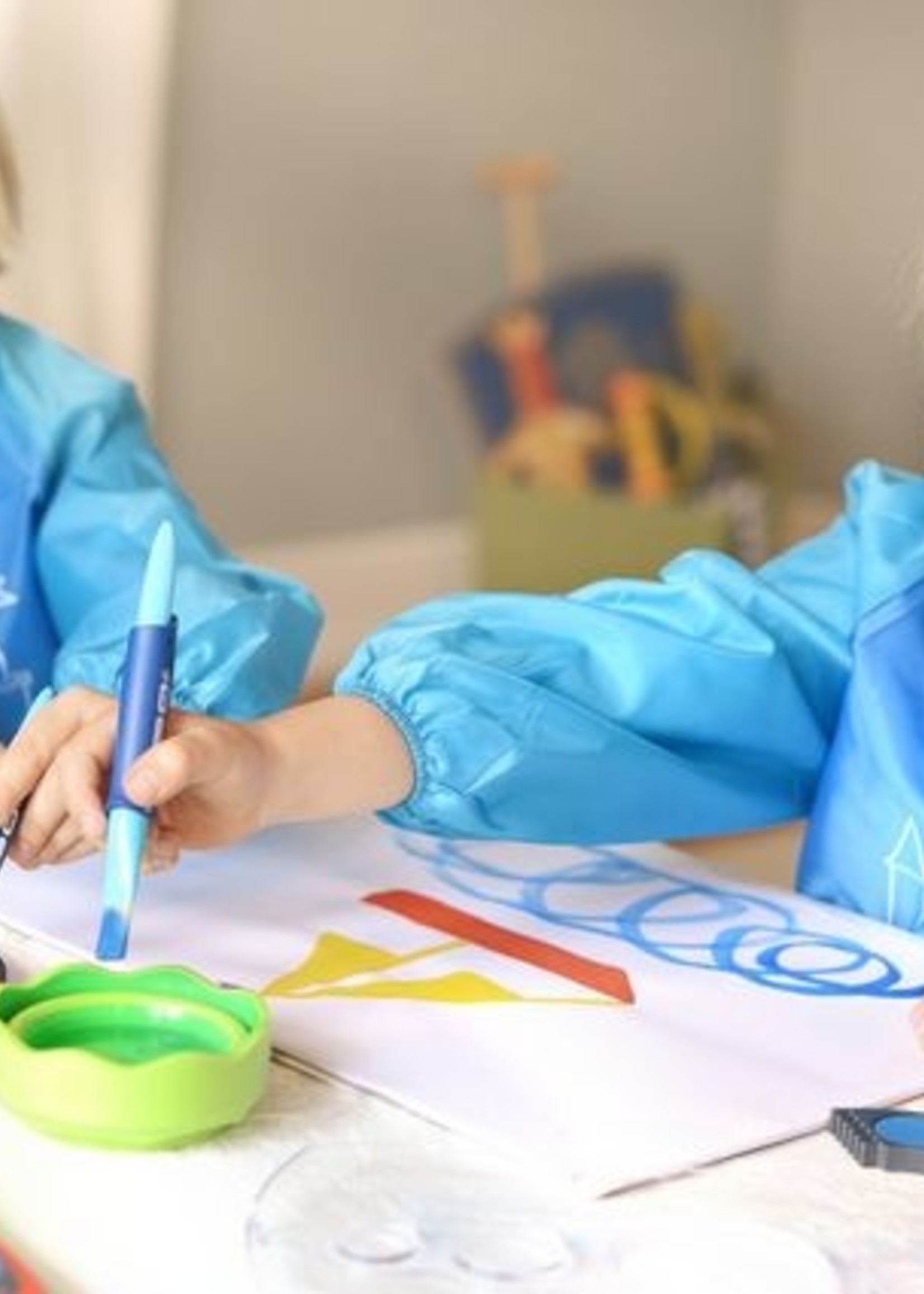 Faber-Castell Malschürze für Kinder Farbe Blau