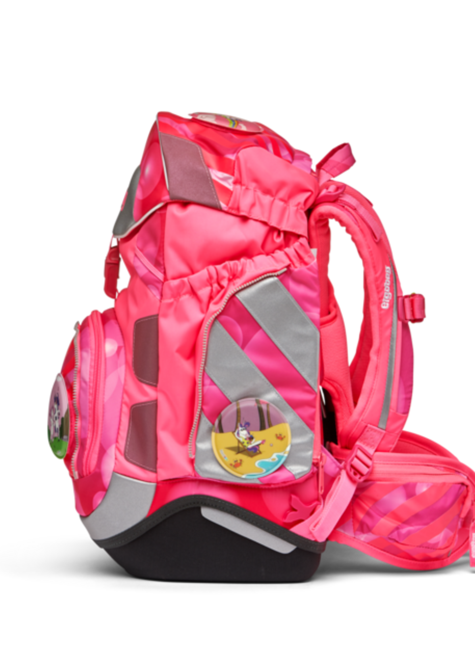 ERGOBAG ergobag PACK Schulrucksack-Set KuntBärbuntes Einhorn