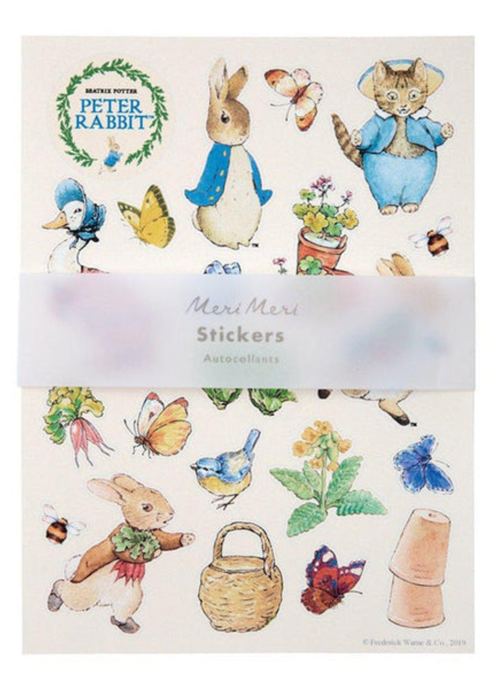 Meri Meri Peter Rabbit Sticker Sheets