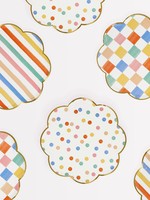 Meri Meri Colourful Pattern Side Plates