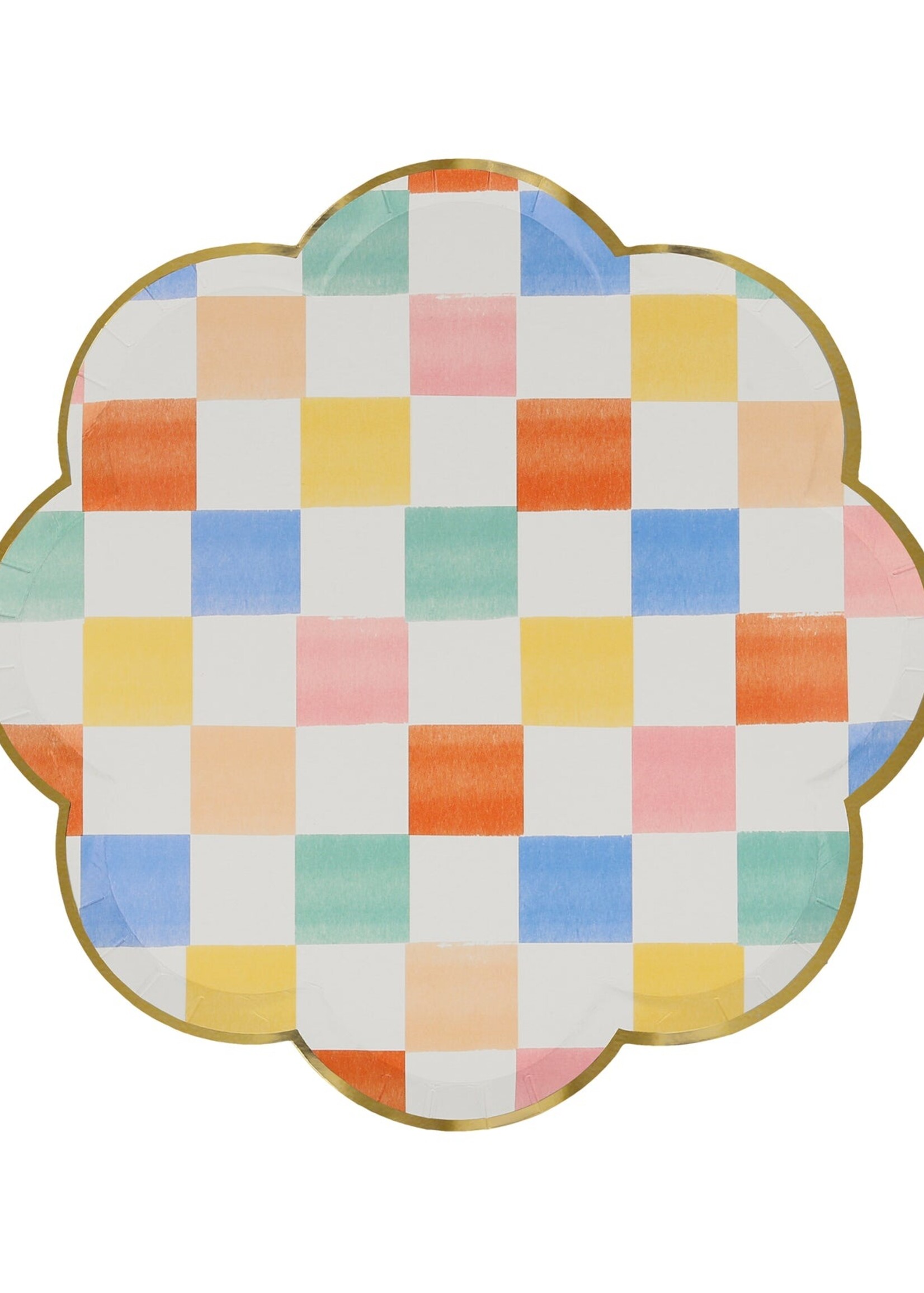 MERI MERI Pappteller klein Colourful Pattern (8 Stück)