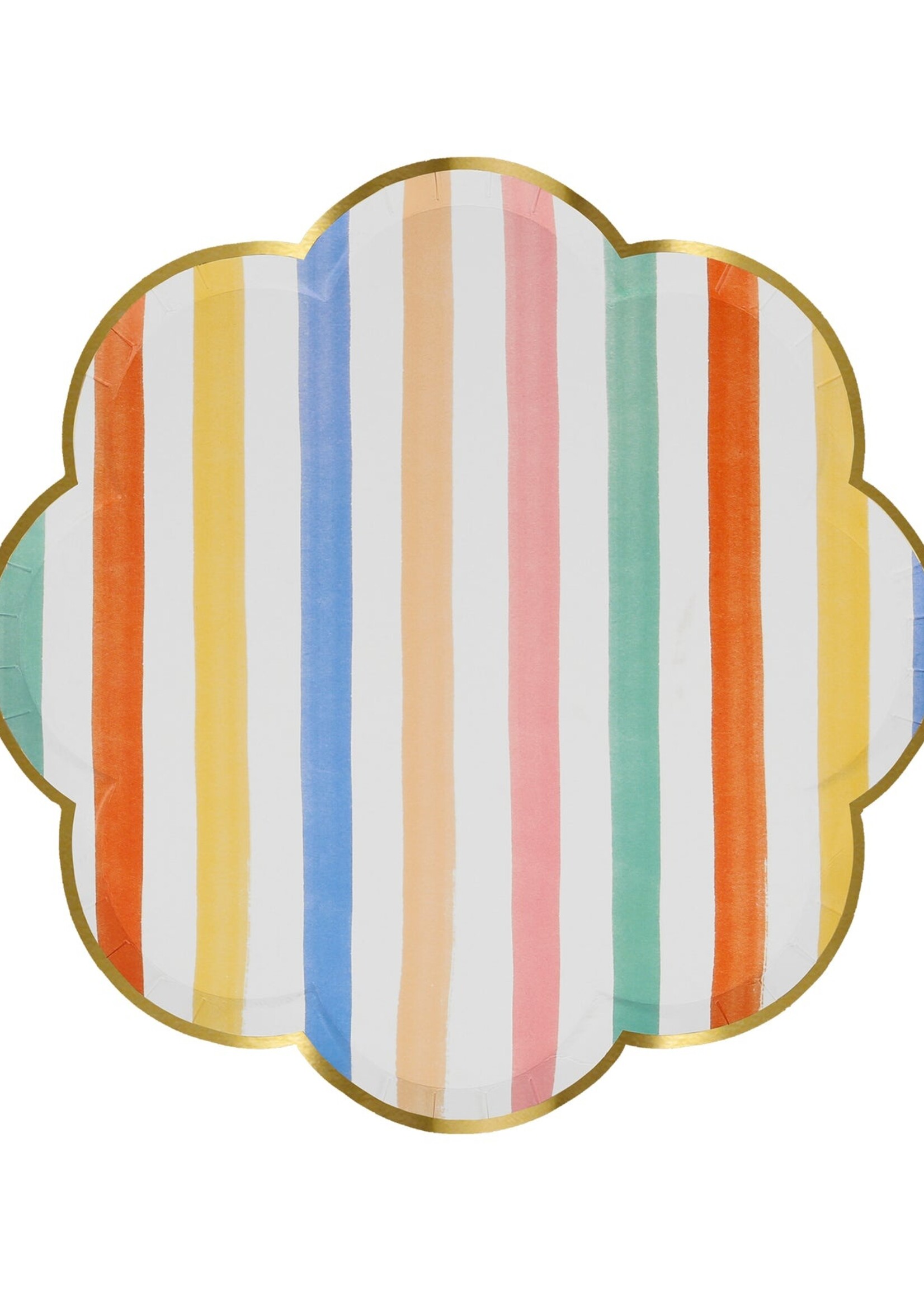 MERI MERI Pappteller klein Colourful Pattern (8 Stück)