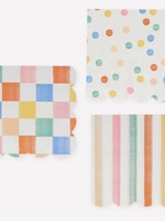 MERI MERI Servietten klein Colourful Pattern (16 Stück)