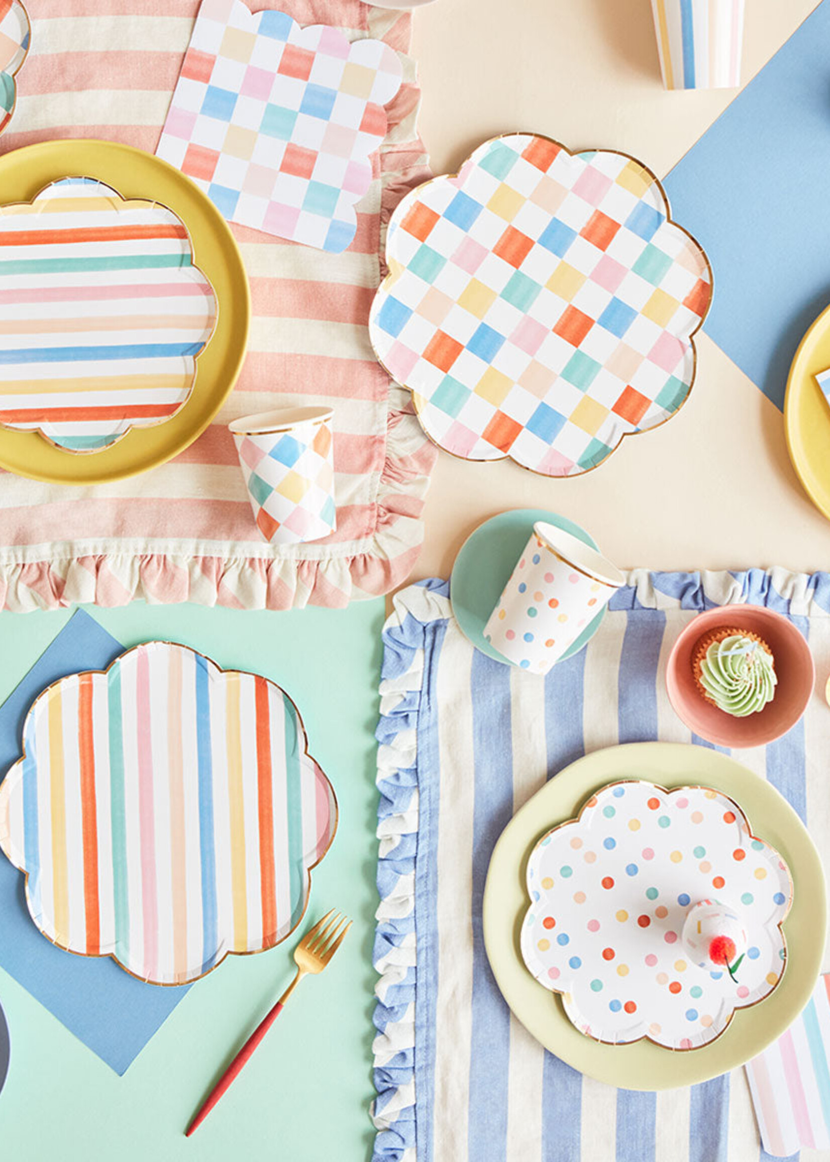 Meri Meri Colourful Pattern Small