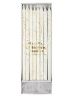 Meri Meri Gold Glitter Candles