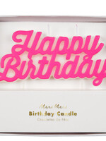 Meri Meri Pink Happy Birthday Kerzen