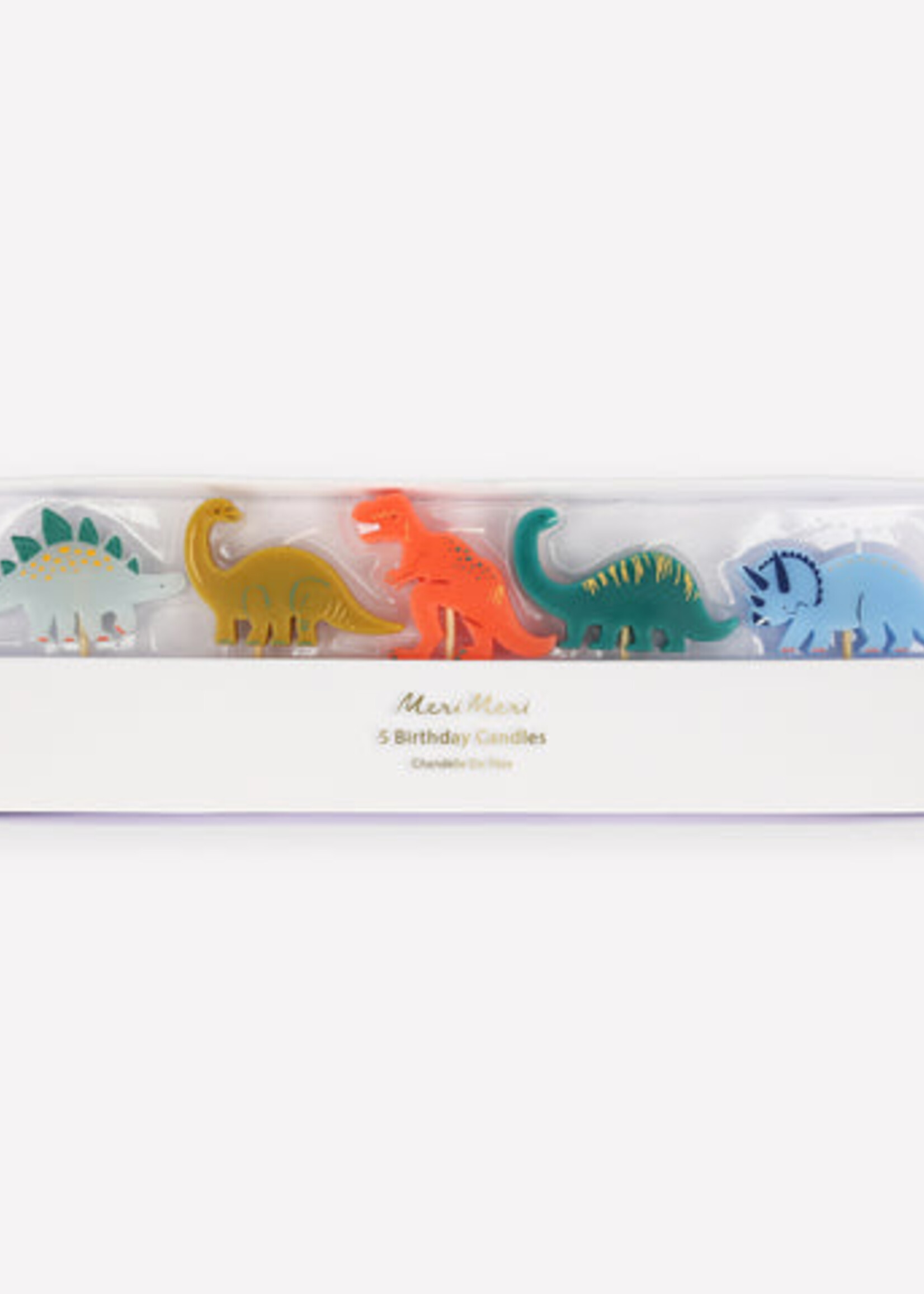 MERI MERI Kerzen Dinosaur (5 Stück)