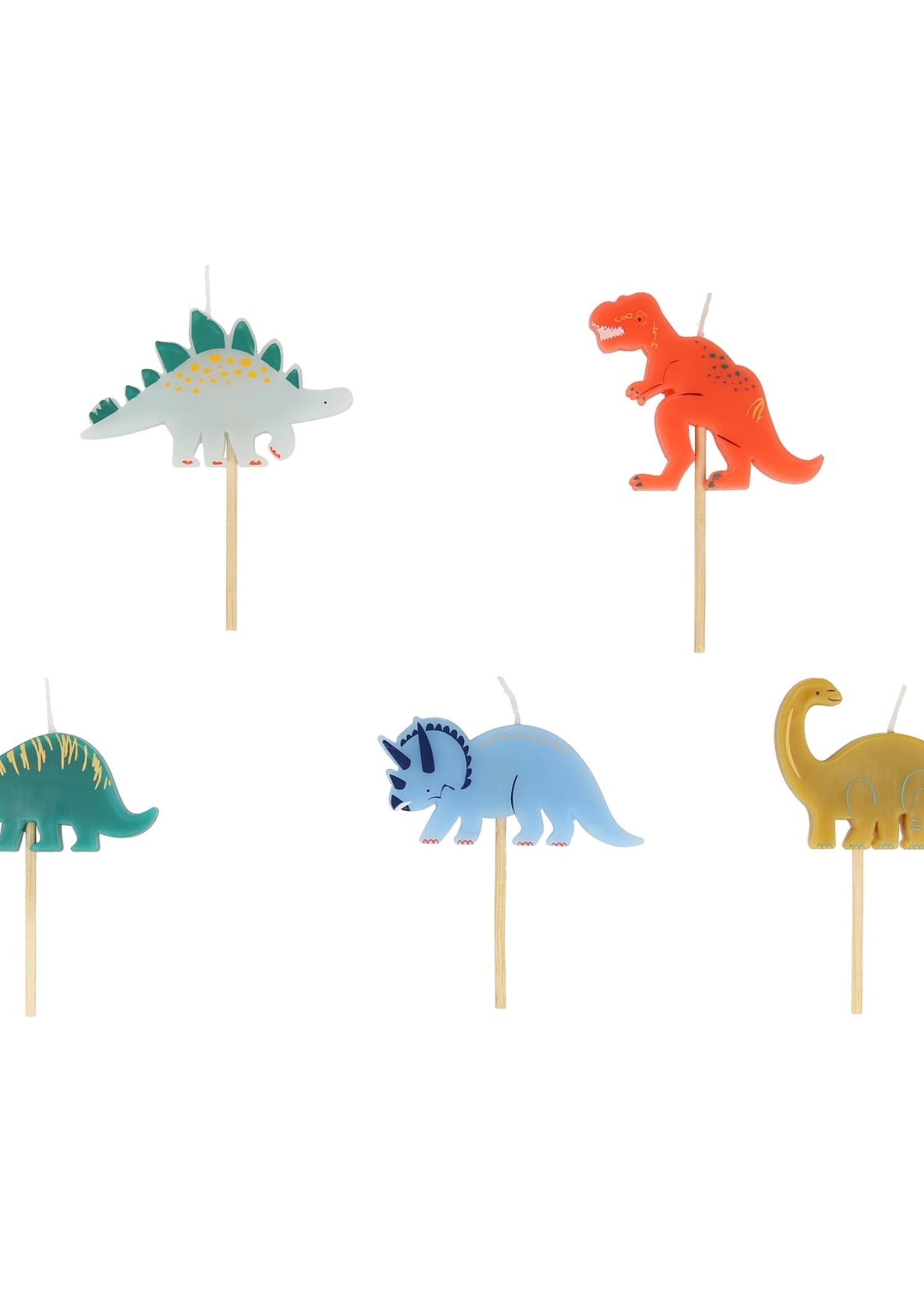 MERI MERI Kerzen Dinosaur (5 Stück)