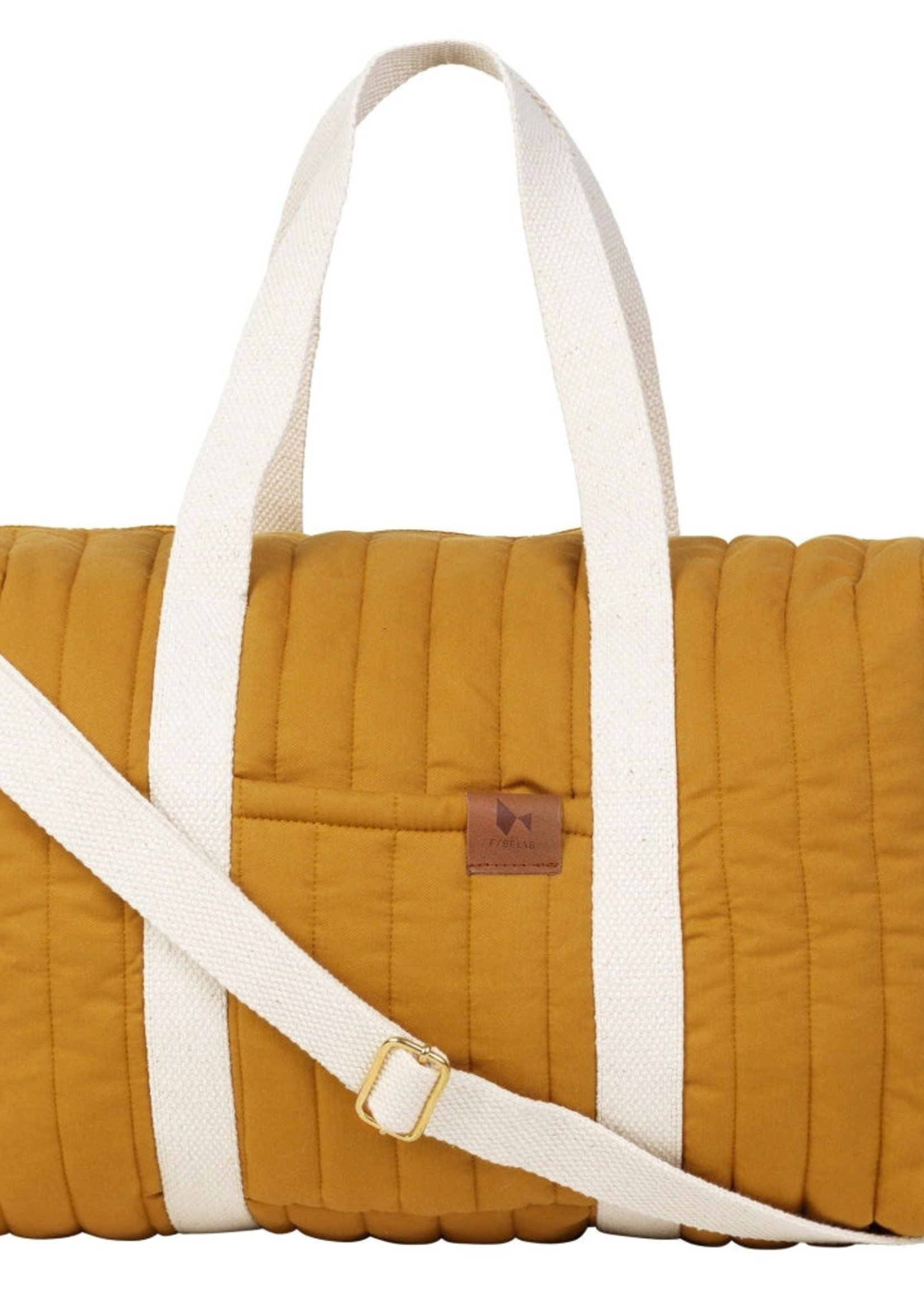 Fabelab Quilted gym bag - Ochre