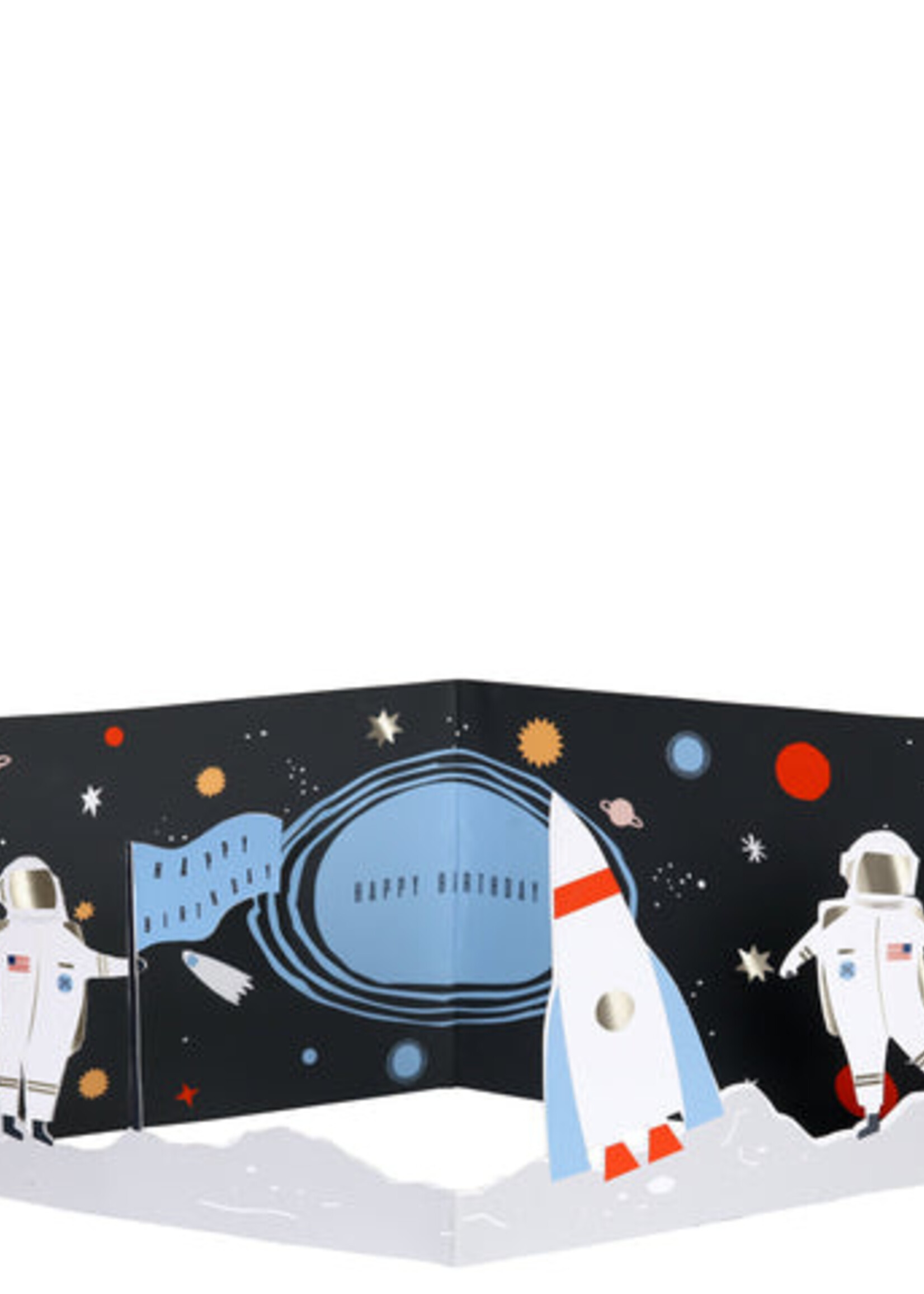 Meri Meri Space 3D Scene Card