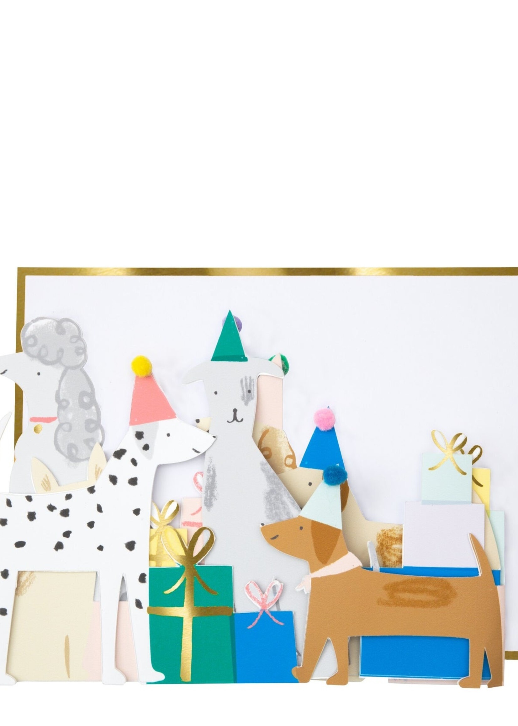 Meri Meri Dog Party Concertina Card