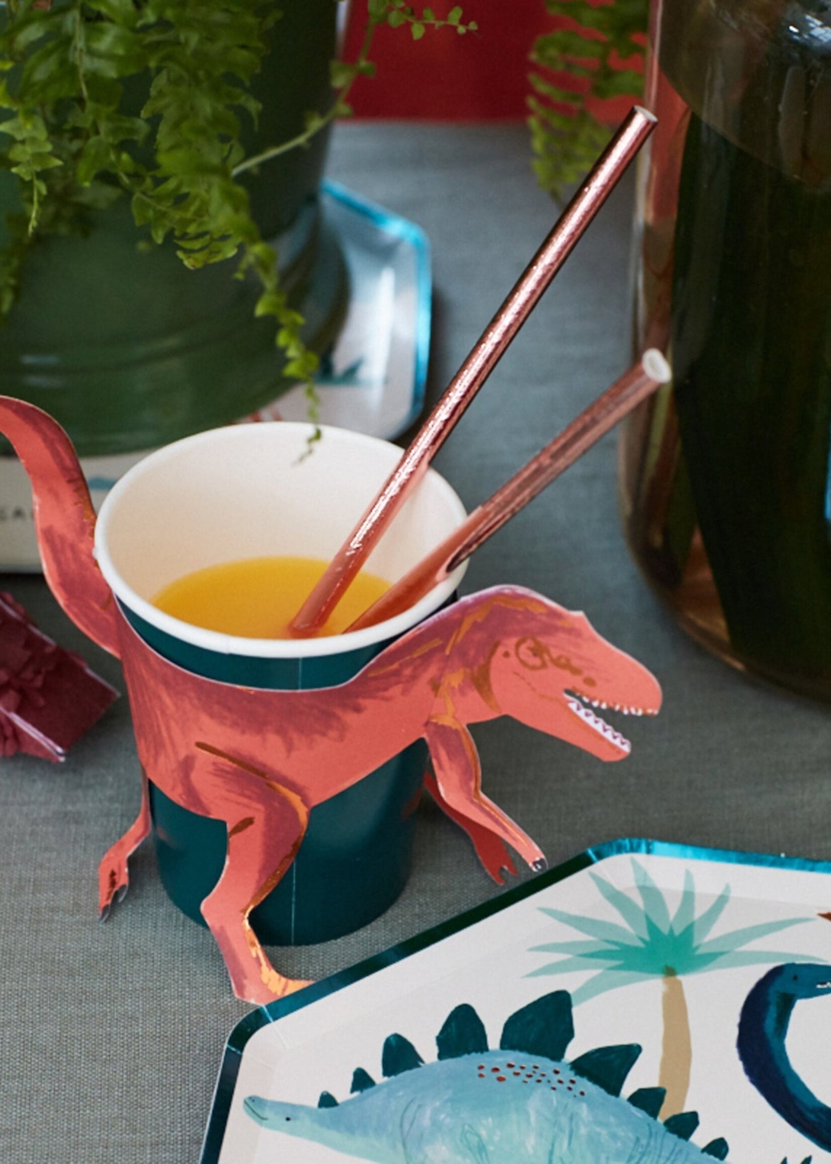 Meri Meri T-Rex Party Cups