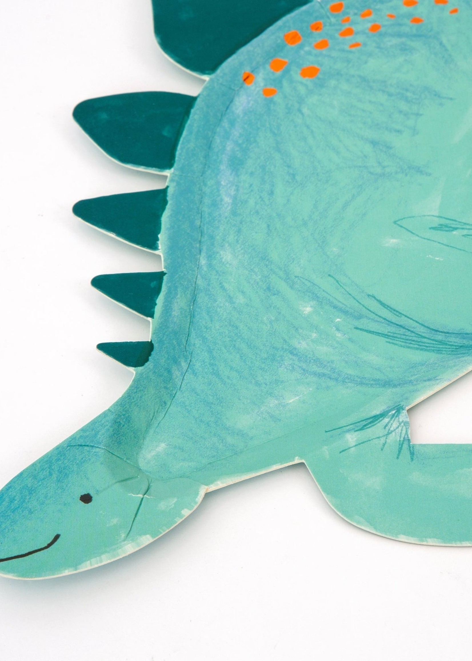 Meri Meri Stegosaurus Platters