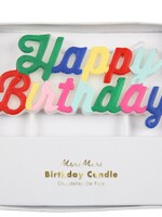 Meri Meri Multicolor Happy Birthday Cand