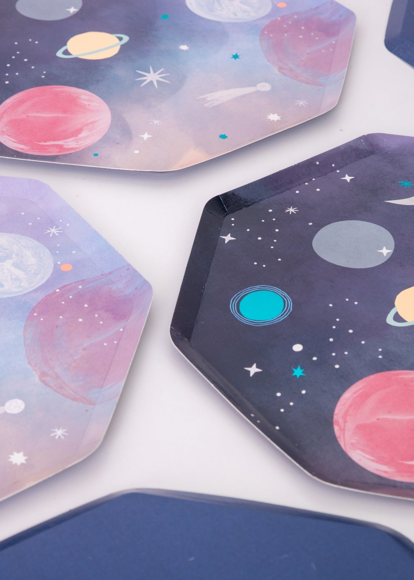 Meri Meri Space dinner plates