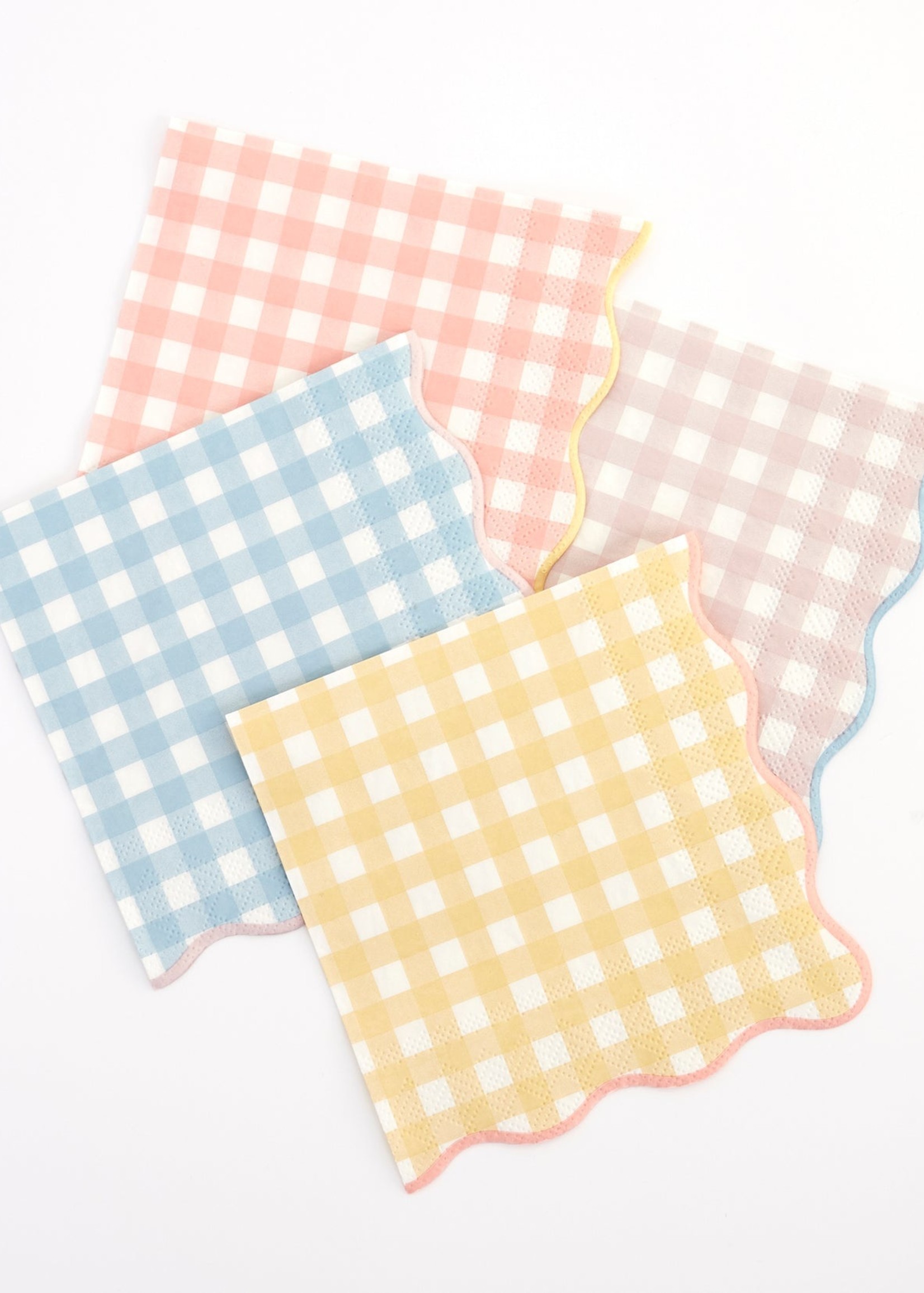 Meri Meri Gingham Large Napkins