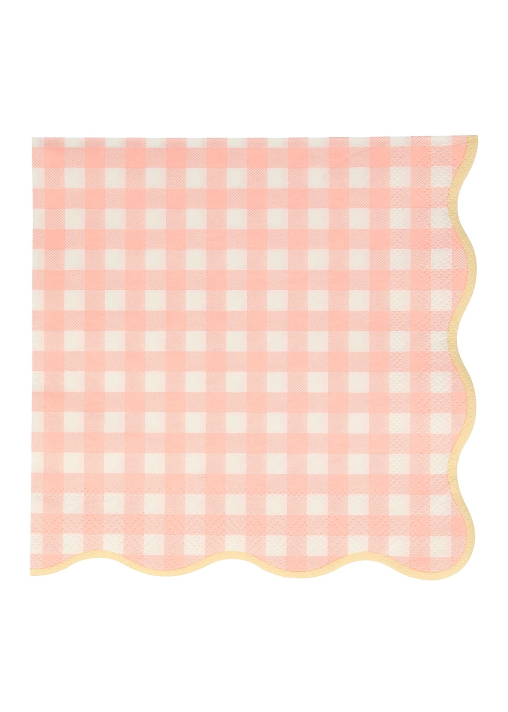 Meri Meri Gingham Large Napkins