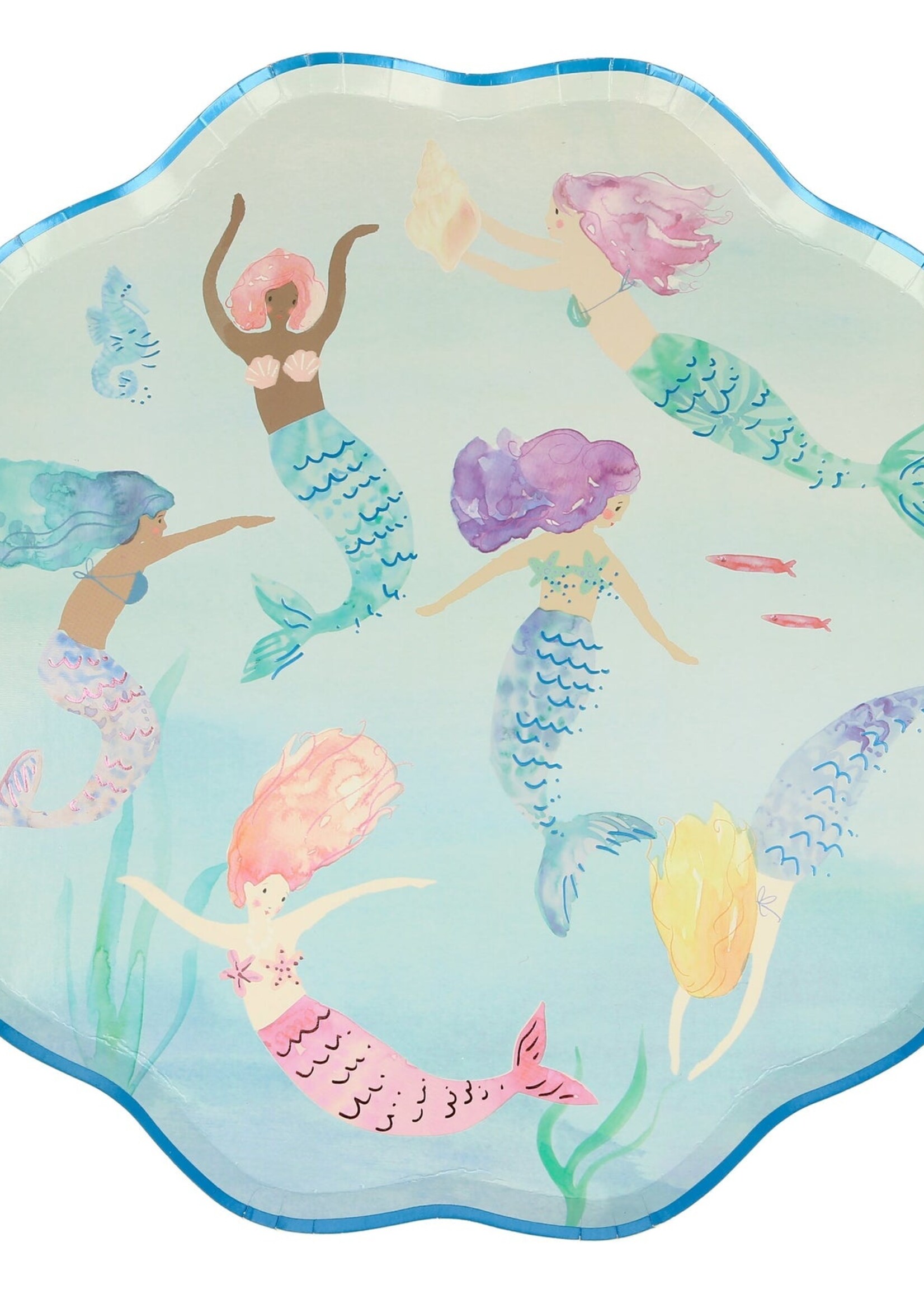 Meri Meri Mermaids Swimming Plates