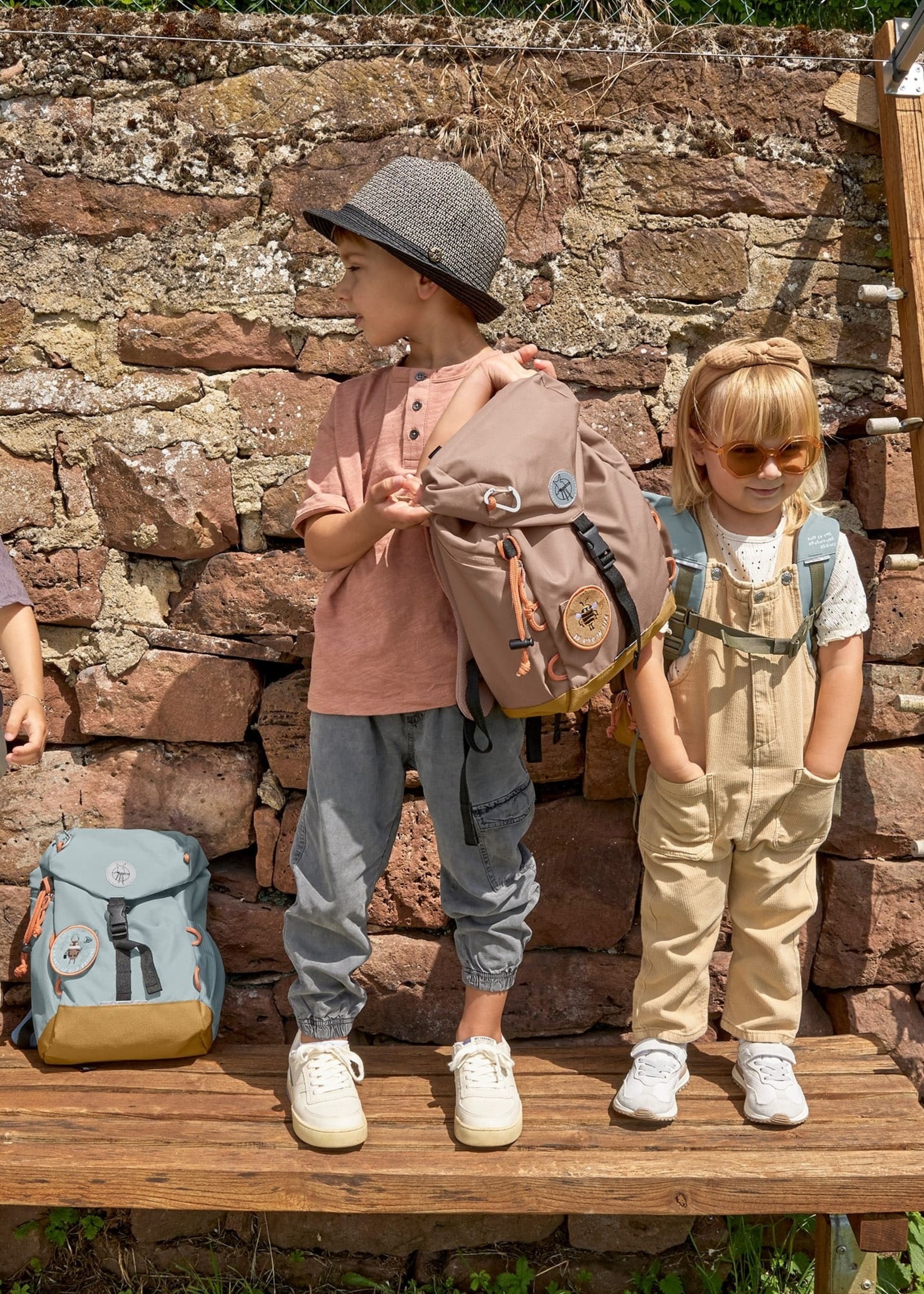 Lässig Fashion Wanderrucksack Kinder 9L - Nature, Hellblau