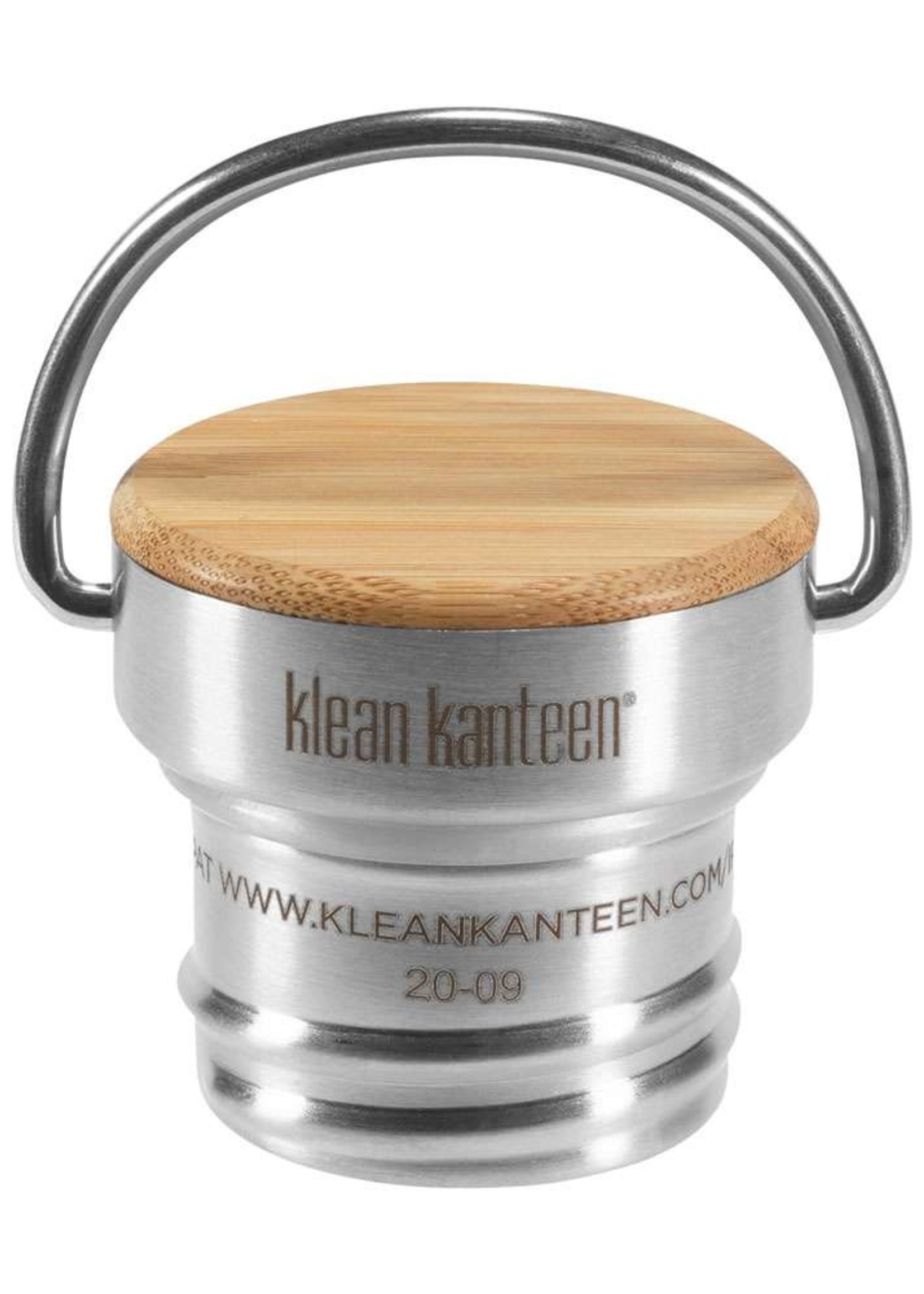 Klean Kanteen Klean Kanteen Edelstahl Loop Cap Bambus für Kid & Classic & Reflect-BS