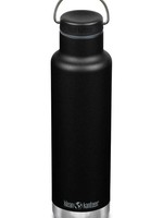 Klean Kanteen Classic isoliert 592 ml Loop Cap Black