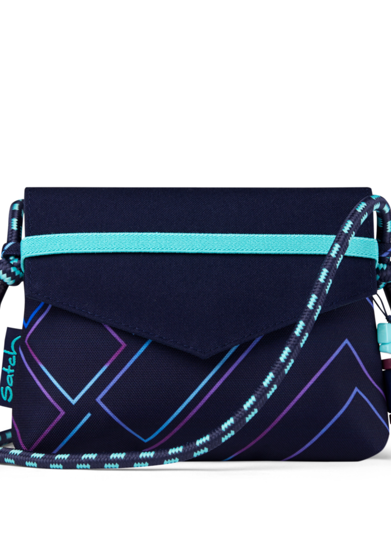 SATCH Satch Clutch Purple Laser