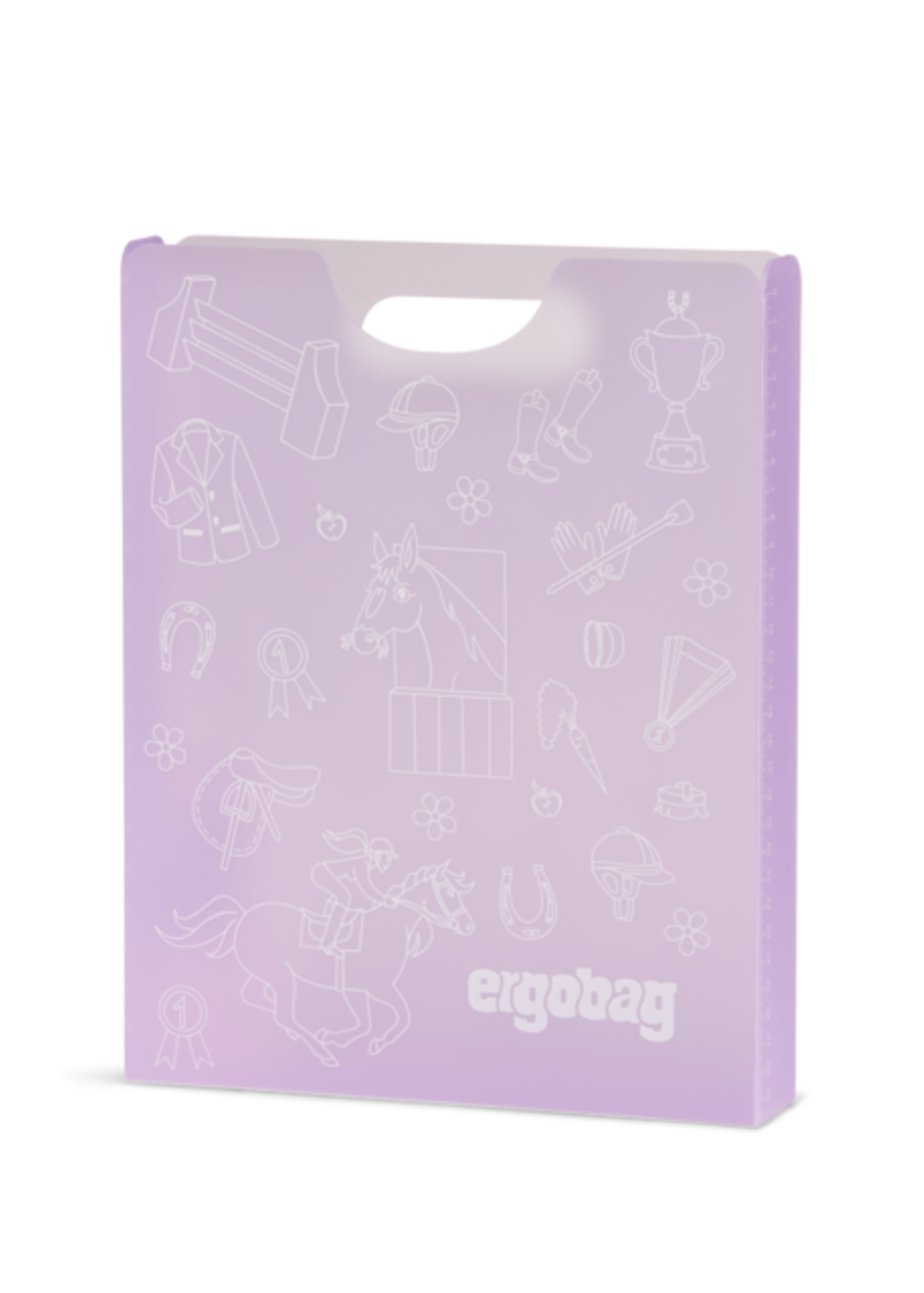 ERGOBAG Heftebox Pferde