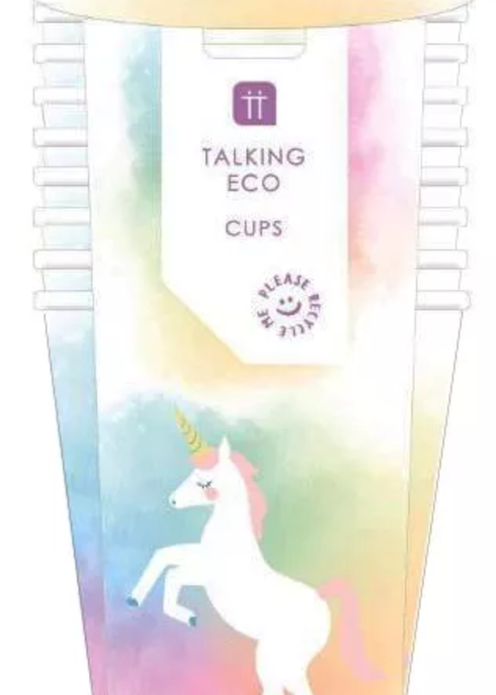 Talking Tables WE HEART UNICORNS PAPER CUP (1