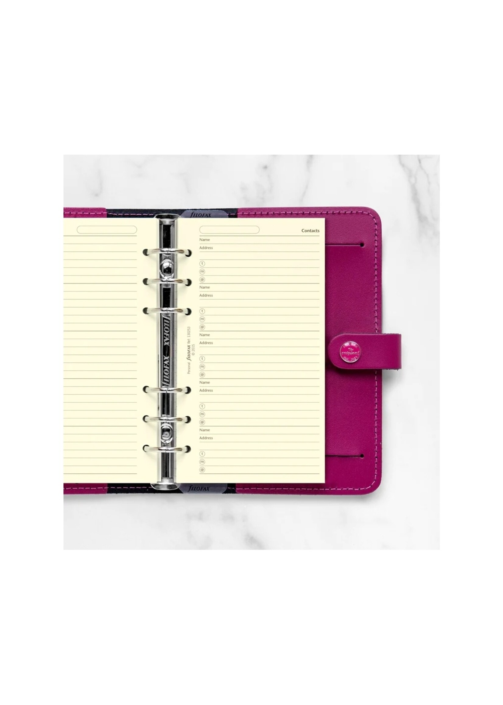 Filofax PER REGISTER A-Z SLM Index cot