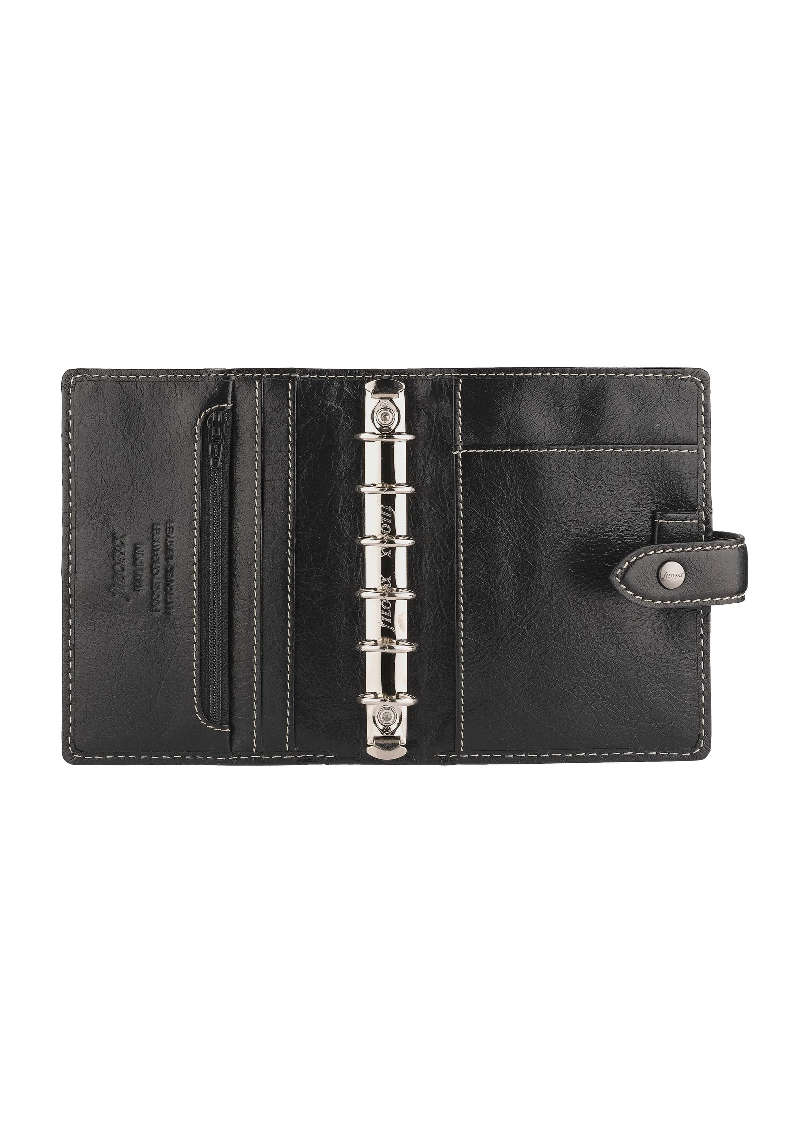 Filofax Malden Pocket Organizer Black