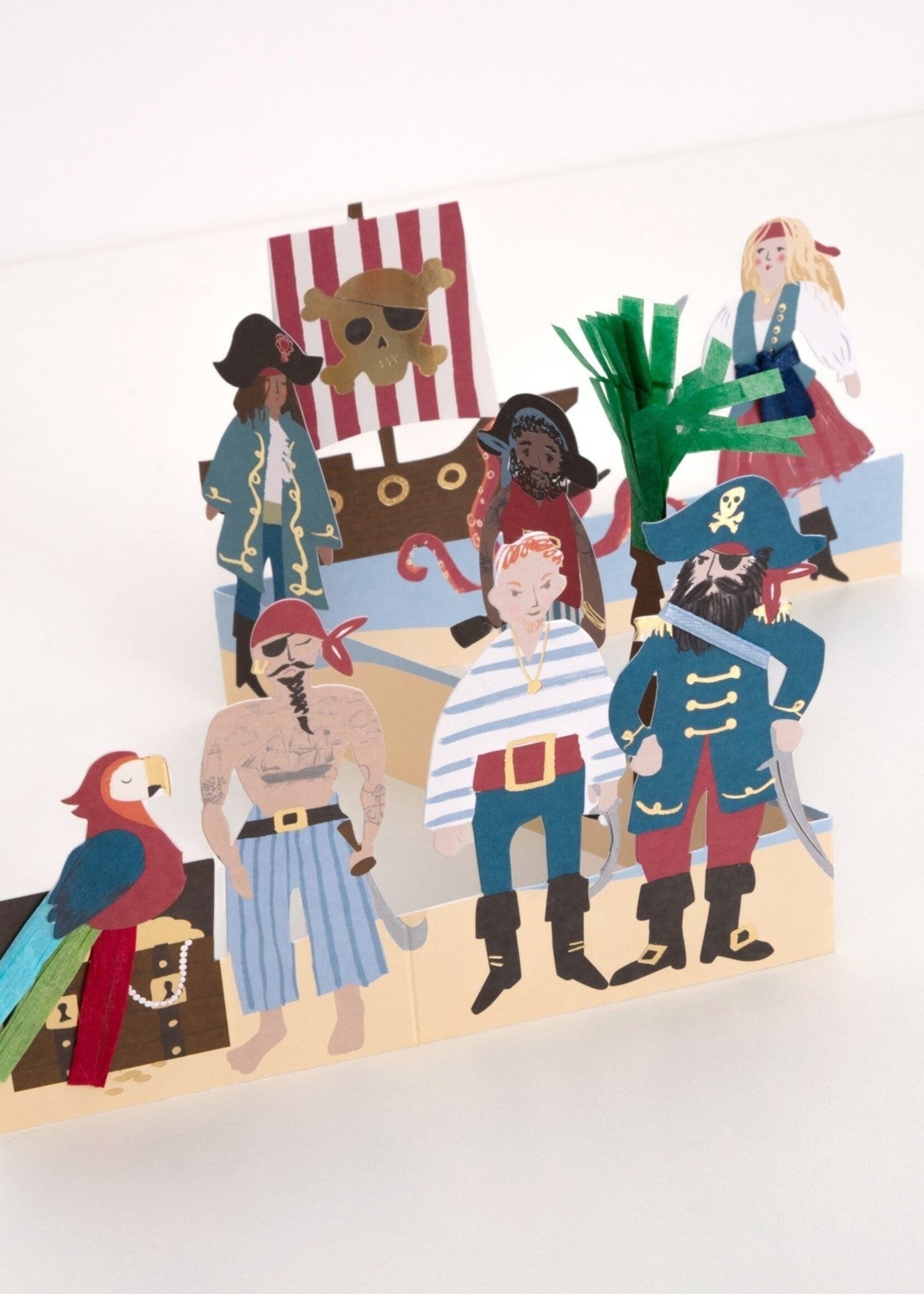 Meri Meri Pirates Birthday Card