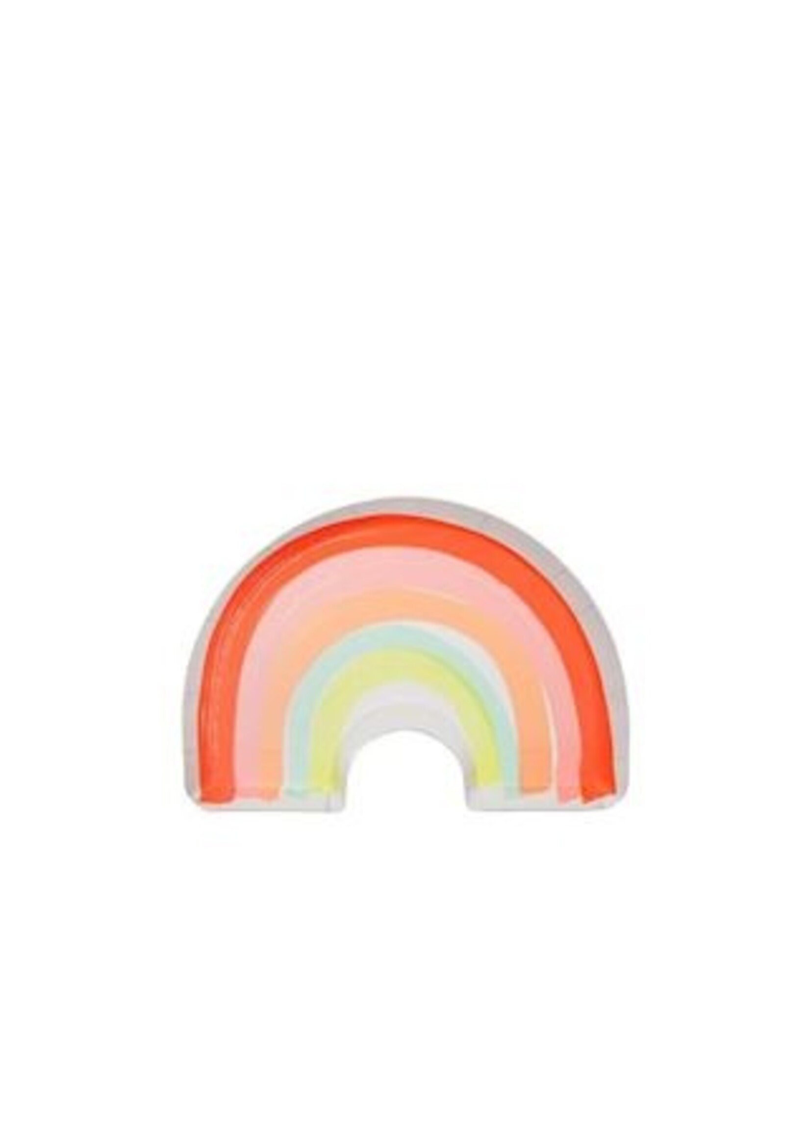 Meri Meri Neon Rainbow Plates