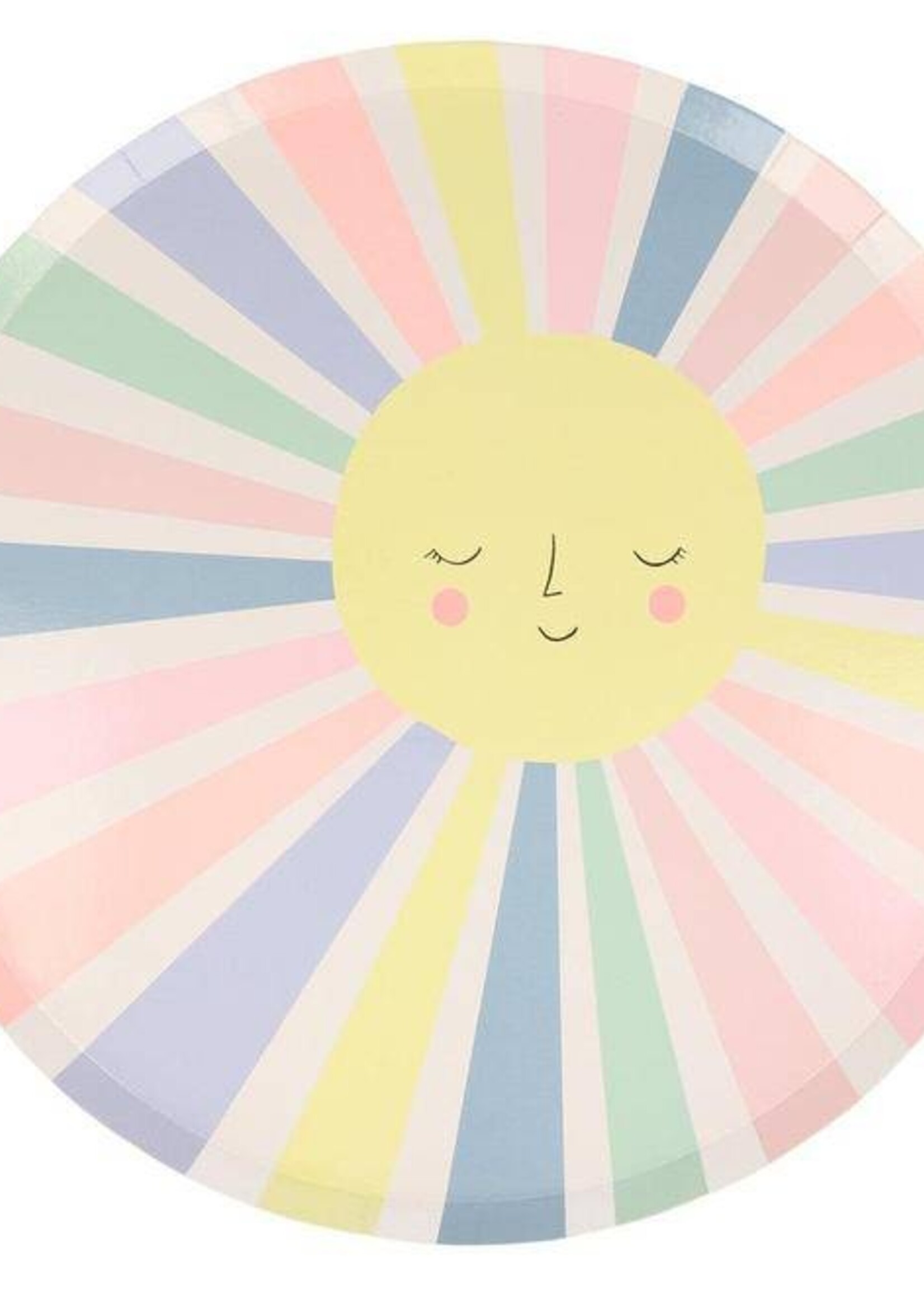 Meri Meri Rainbow Sun Dinner Plates