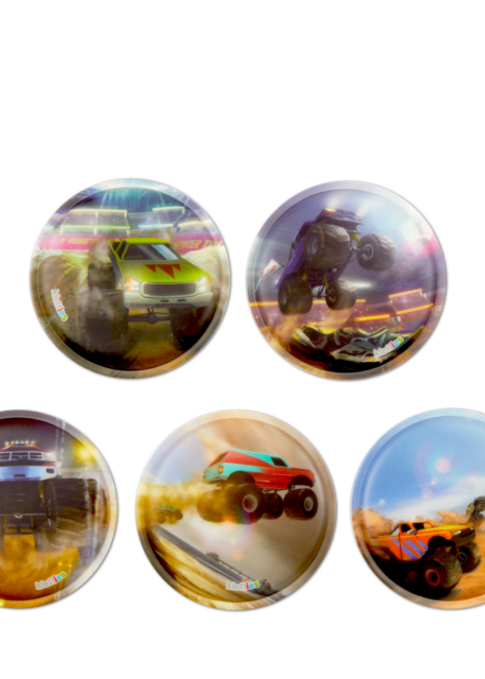 ERGOBAG Kletties-Set Monstertrucks