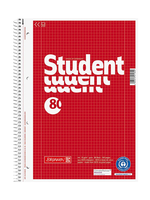 Brunnen Collegeblock A4 Lin28 80 Bl. R