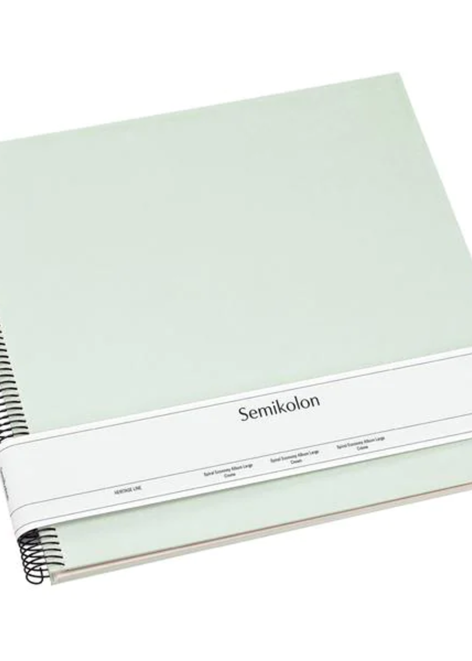 Semikolon Semikolon Fotoalbum 34.5 x 33.2 cm Moos, 50 cremeweisse Seiten