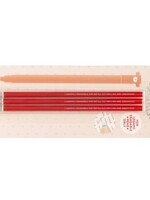 LEGAMI Ersatzmine für löschbaren Gelstift (3x rot)