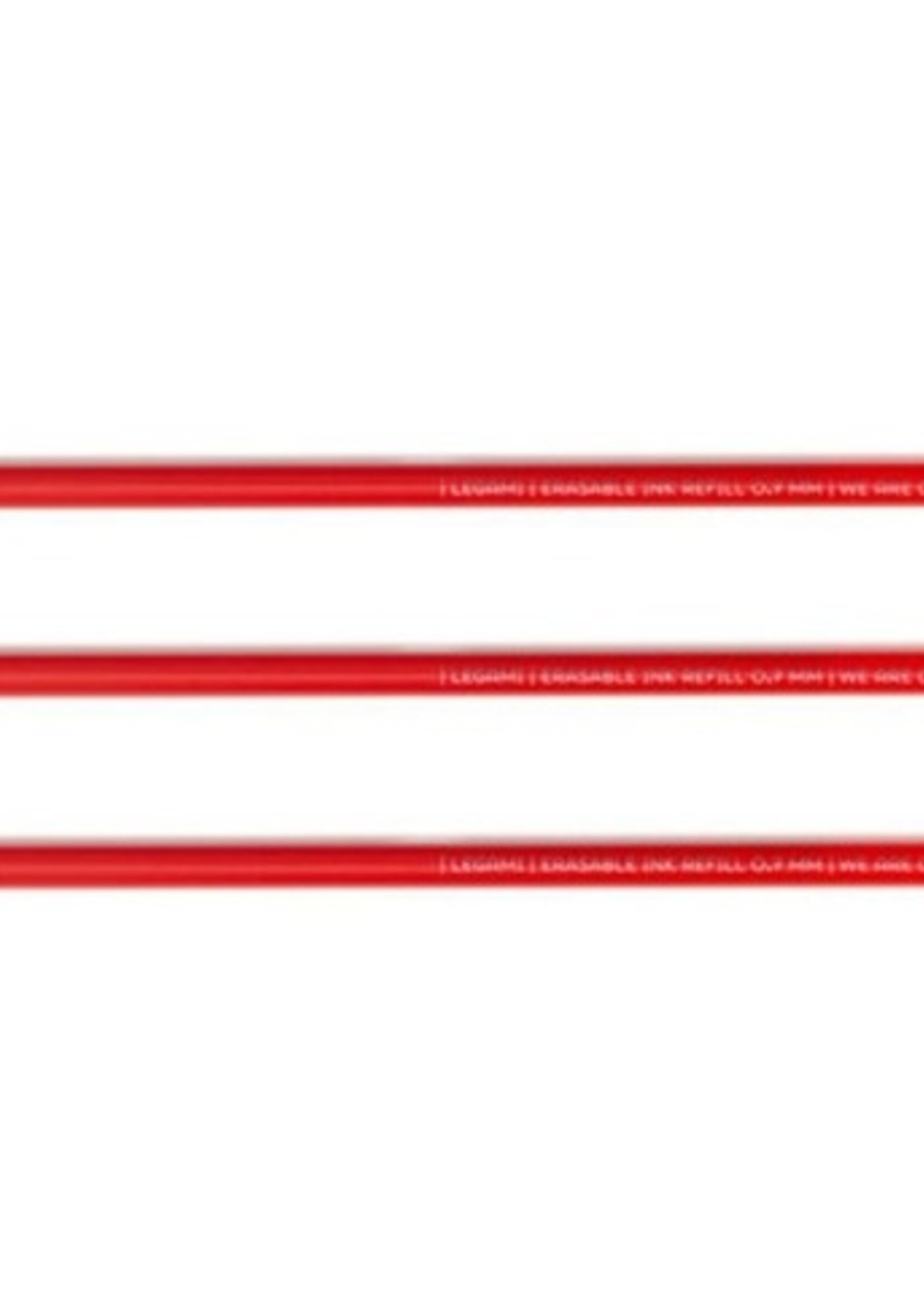 LEGAMI Ersatzmine für löschbaren Gelstift (3x rot)