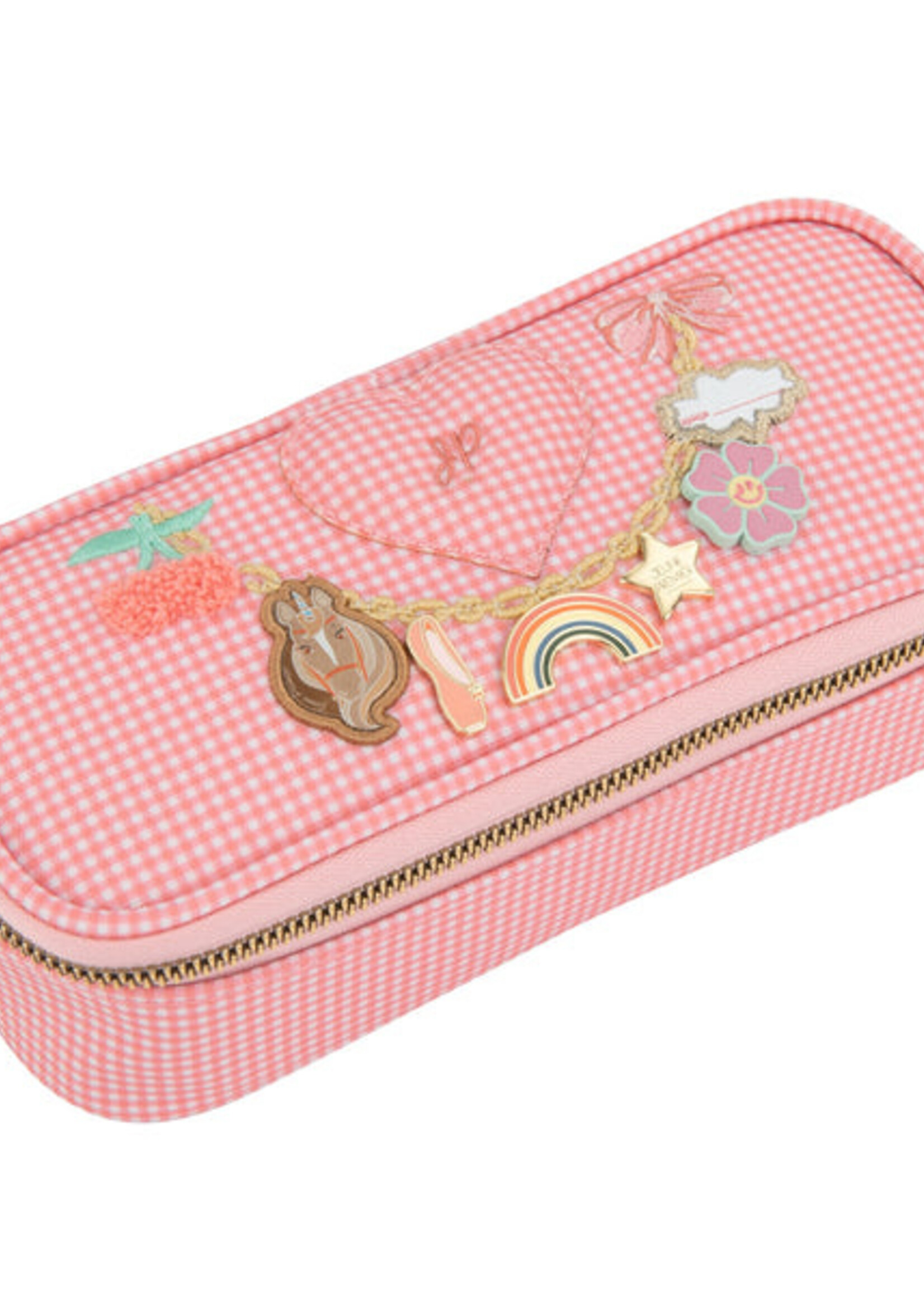 Jeune Premier Pencil Box Vichy Love Pink