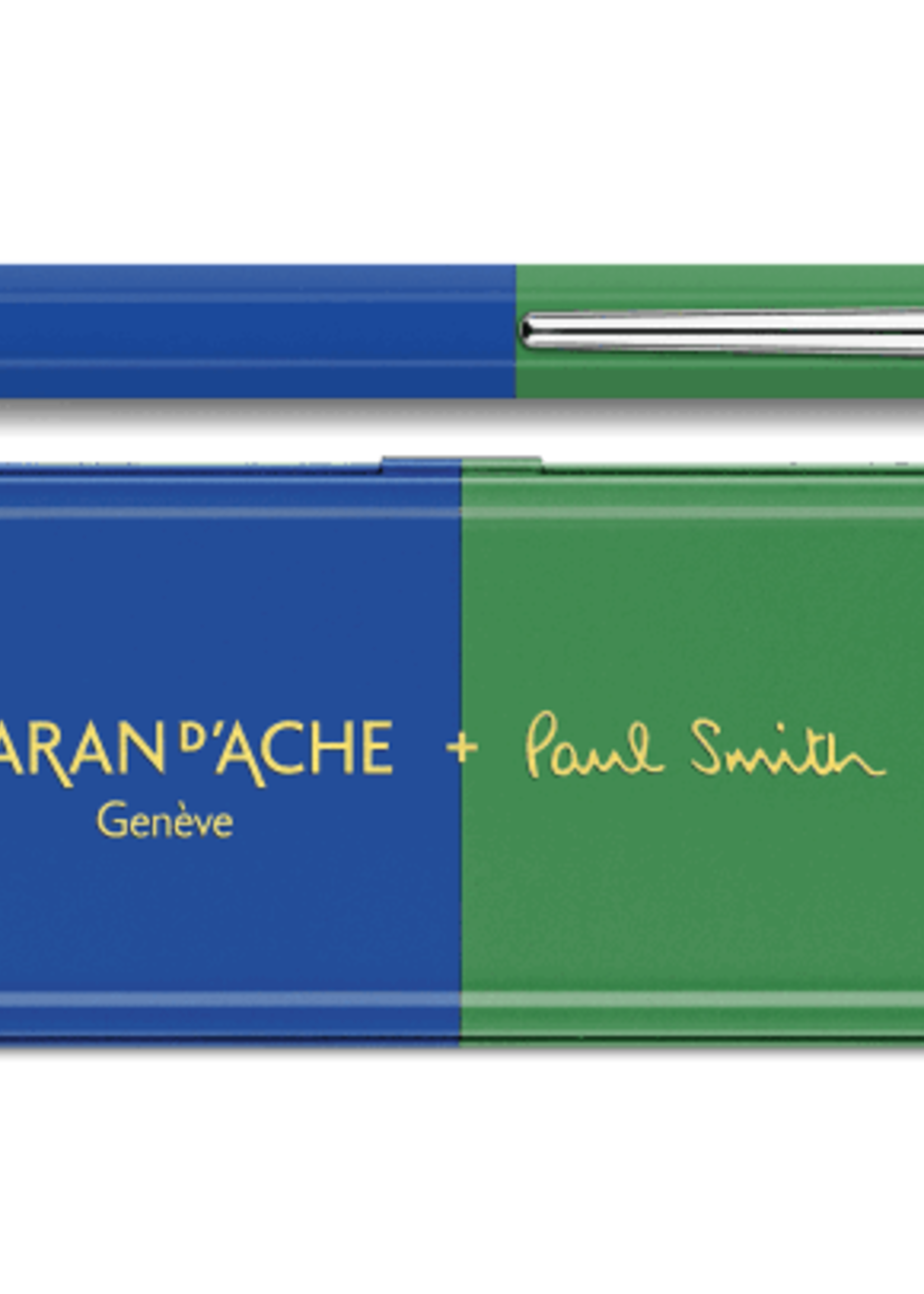 Caran d'Ache 849 Paul Smith cobalt/emerald